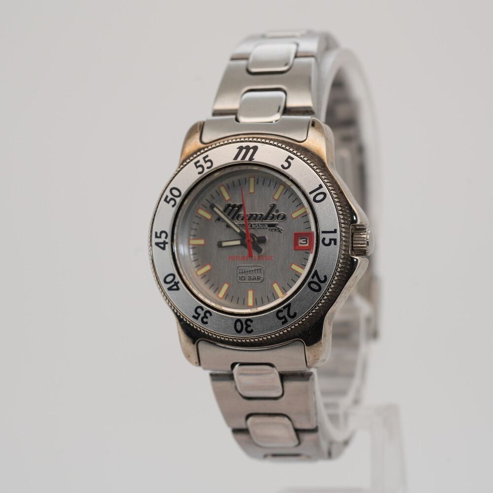 Mambo Future Classic Womens Quartz Watch 29mm 100M Bezel New Battery